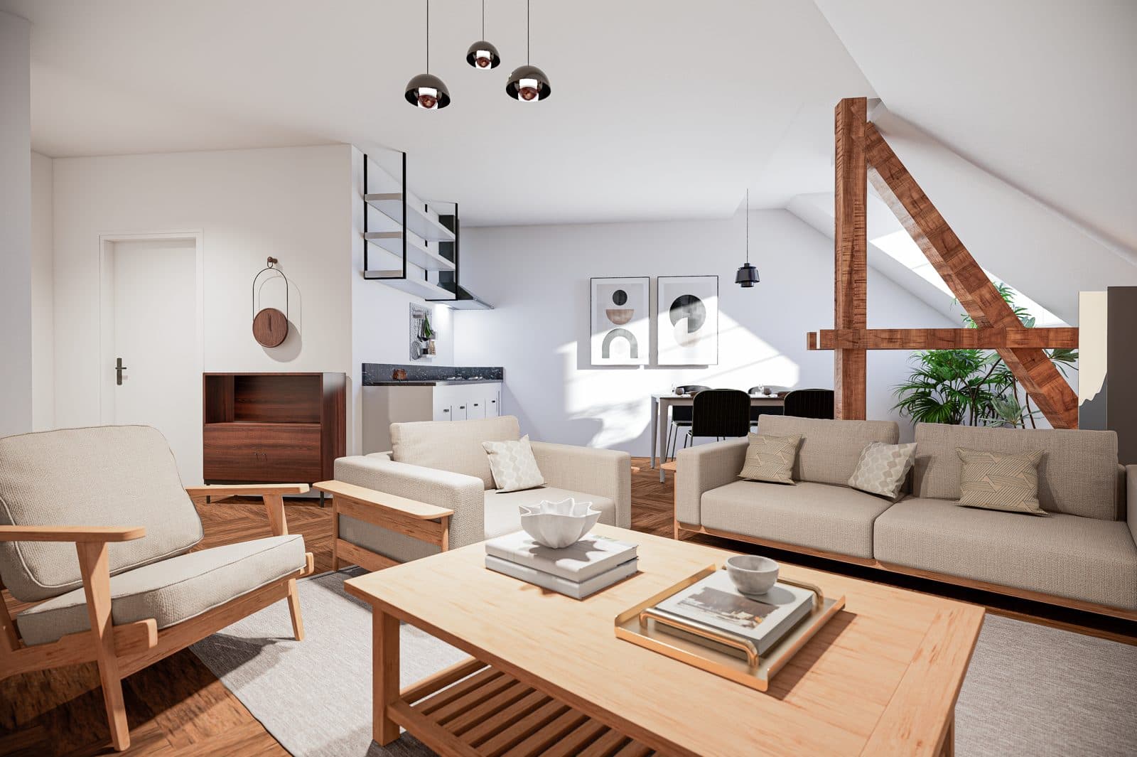 Séjour — Aménagement intérieur